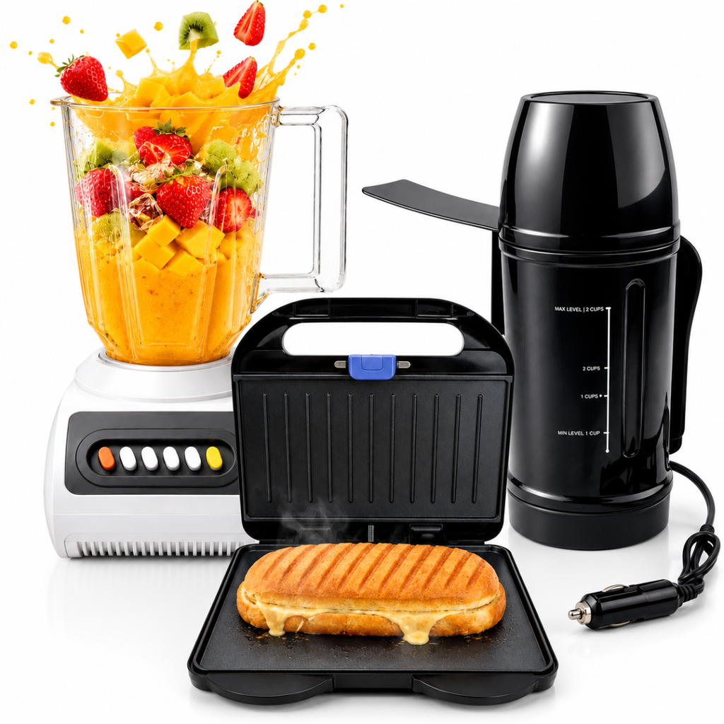 Kit Cozinha Stonni 12V com 3 Eletrodomésticos