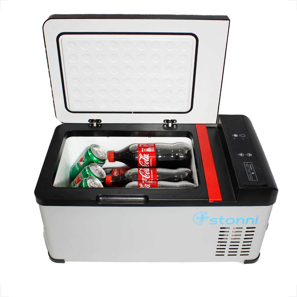 Geladeira Portátil Stonni 18L 12V/24V com Fonte Bivolt