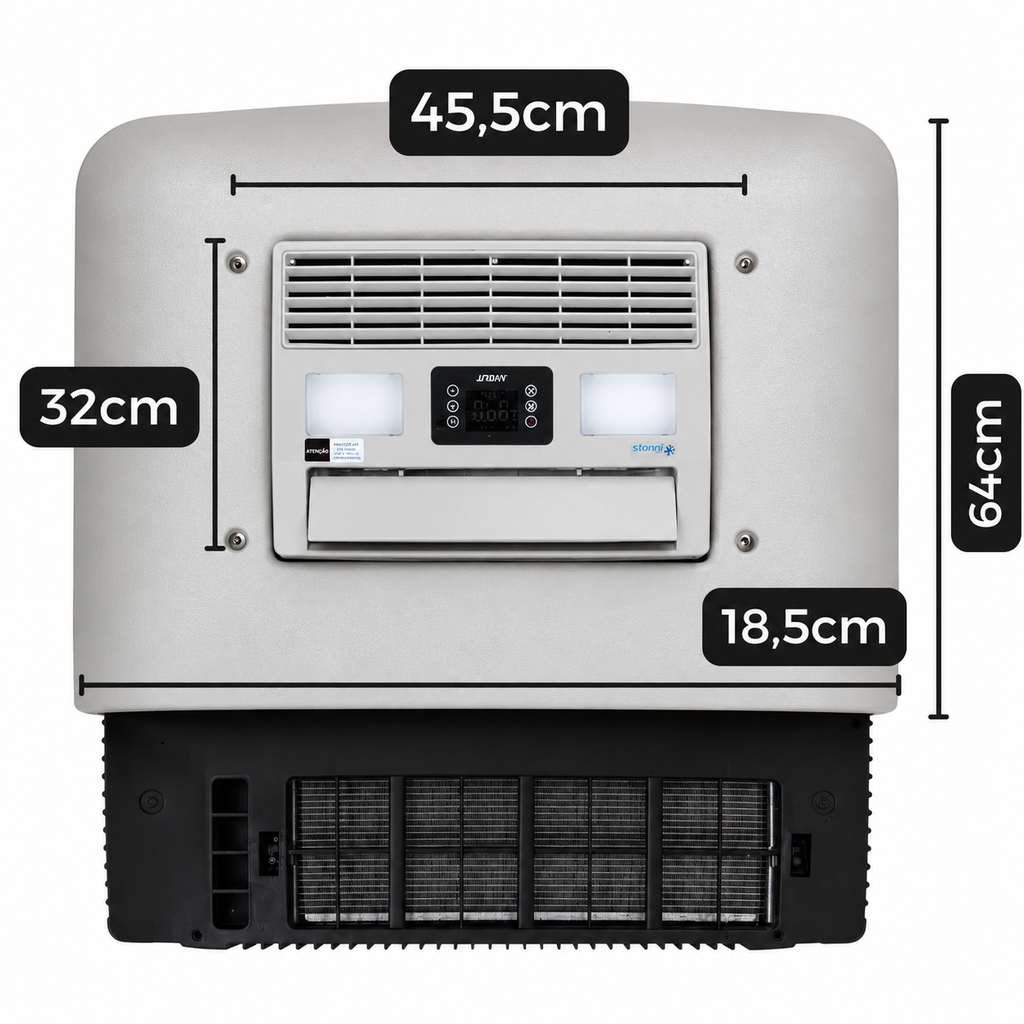 Ar Condicionado de Teto Stonni G2 Night Power 24V Branco