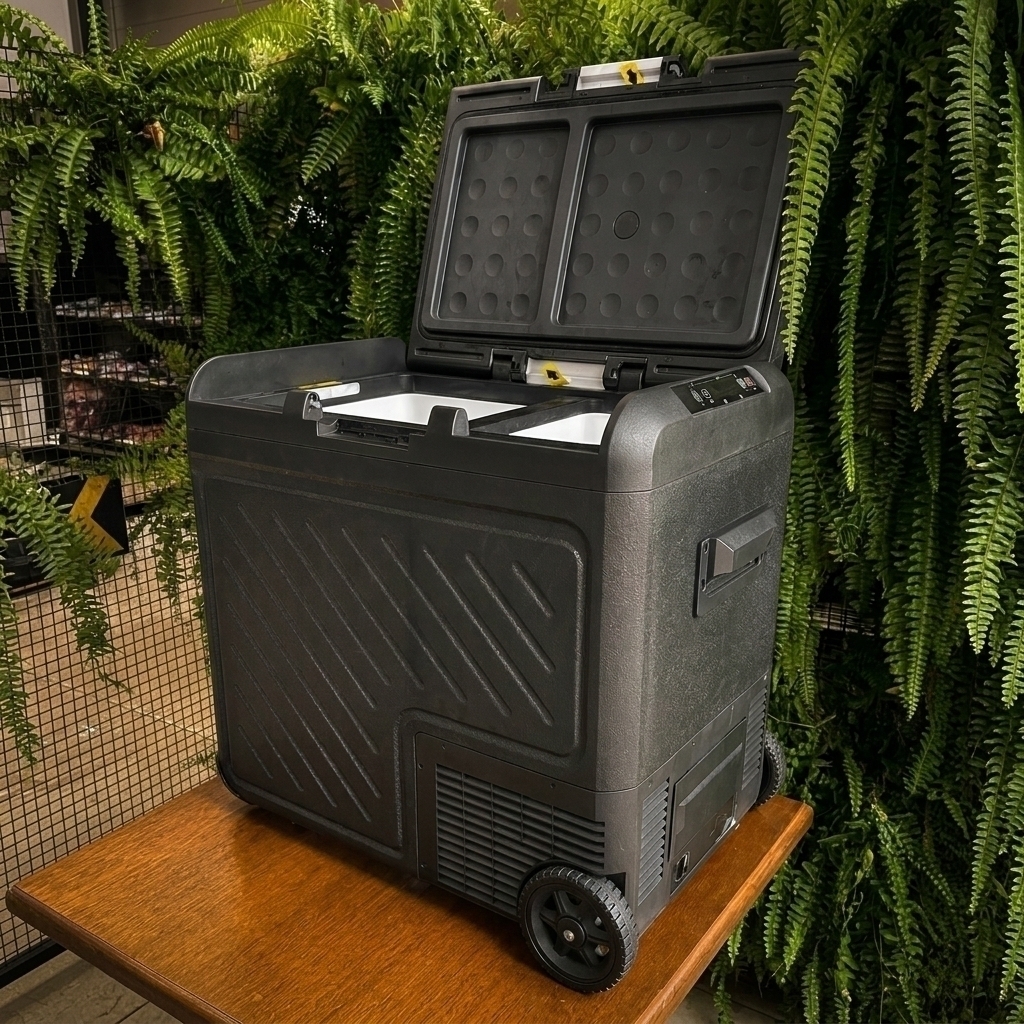 Geladeira Portátil Stonni Adventure 55L Dual Zone