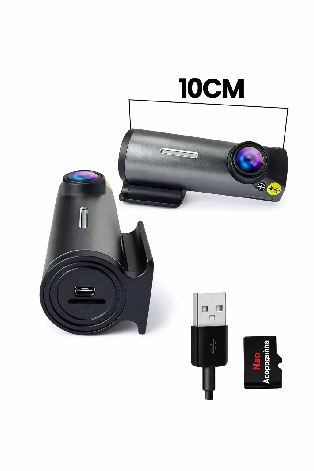 Câmera Veicular de Segurança Full HD com Wi-Fi