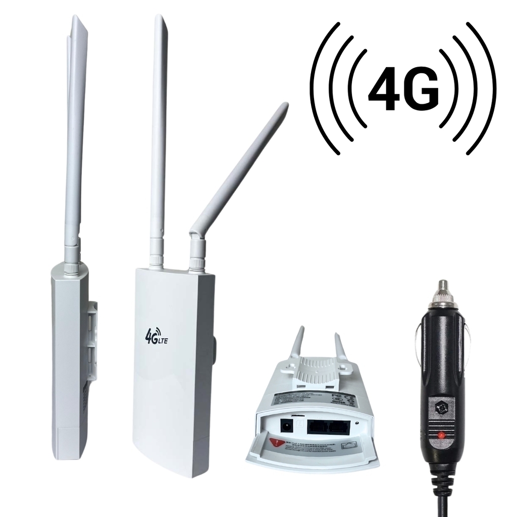 Roteador Internet 4G LTE Portátil Stonni 12V/24V