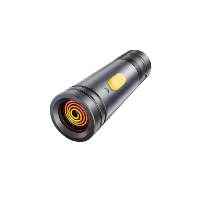 Mini Isqueiro Chaveiro com Adaptador USB-C 2 em 1