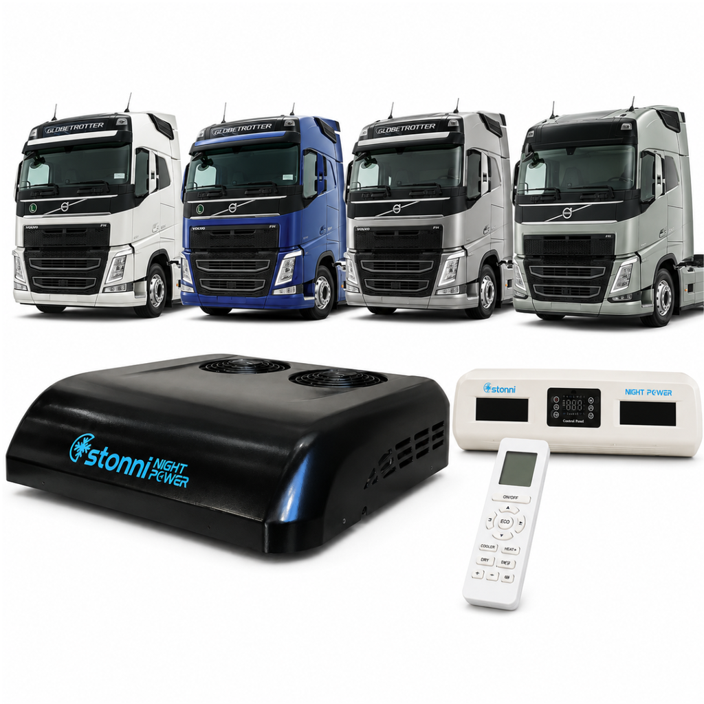 Ar Condicionado Stonni ST4000 - Teto Caminhão 24v 9000 Btus Para New Fh