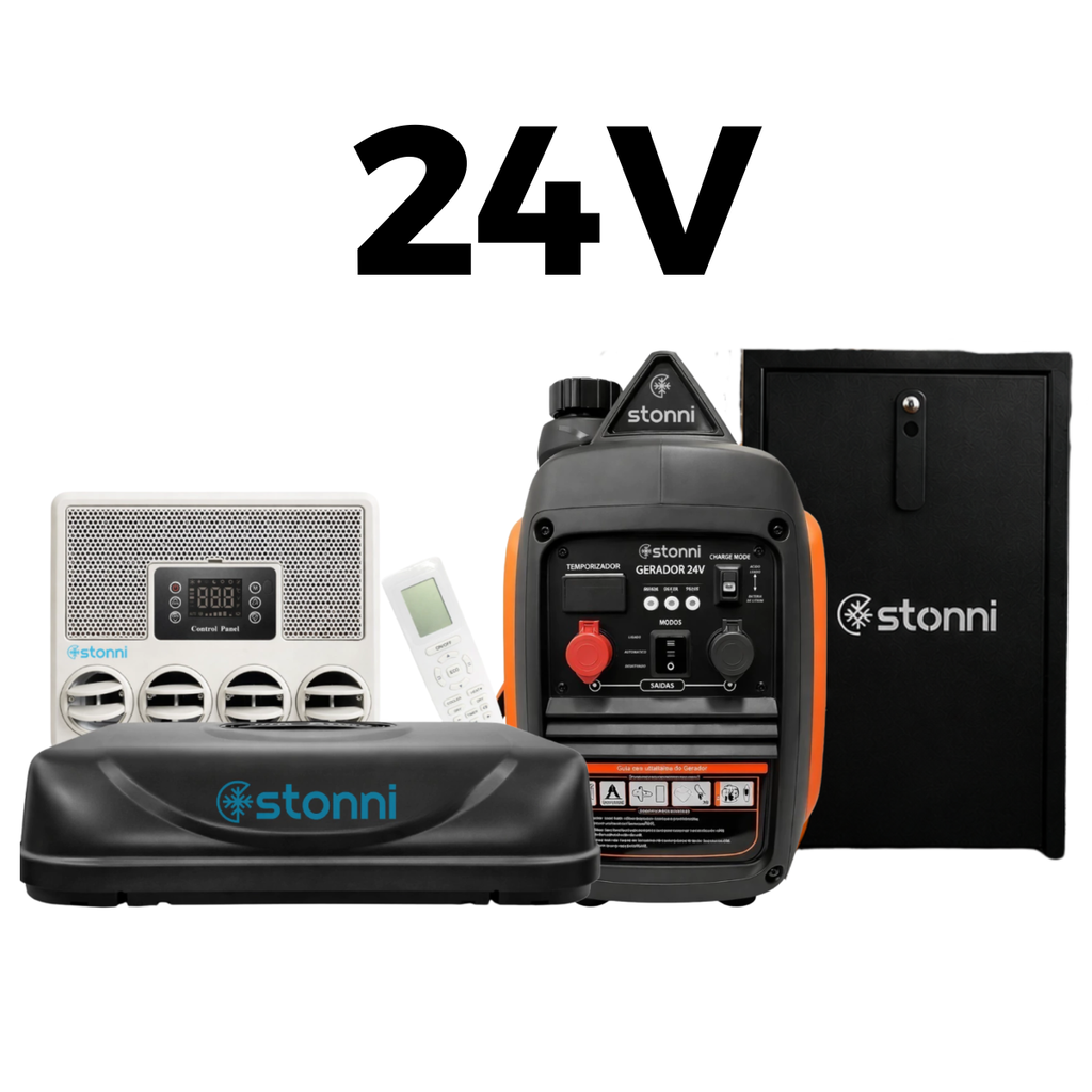 Combo Ar Condicionado Advantage II 24V + Gerador + Caixa