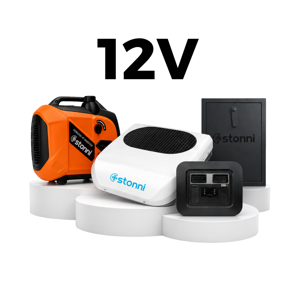 Combo Ar Condicionado Advantage Mini 12V + Gerador + Caixa