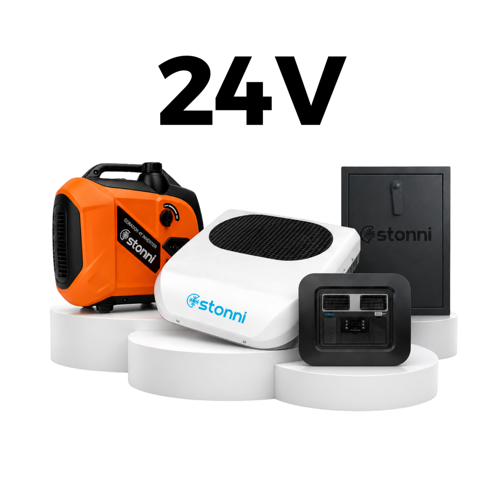 Combo Ar Condicionado Advantage Mini 24V + Gerador + Caixa